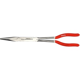 Long straight nose pliers with double joint 340mm - YT-20400