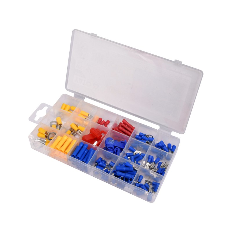 Комплект із 160 електричних роз'ємів - Yato YT-06891