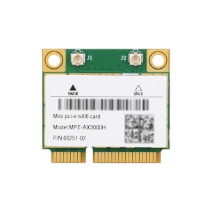 MiniPCIe WiFi 6 AX200 Network Card Module + Bluetooth 5.2 with Antennas 2.4 / 5 GHz - Waveshare 31592