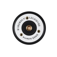 Widok od dołu - spód anteny, gniazdo SMA