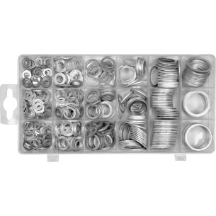 Zestaw podkładek uszczelniających aluminiowych 450szt - Yato YT-068652