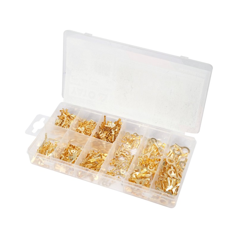 Набір автомобільних електричних роз'ємів 450 шт - Yato YT-068683