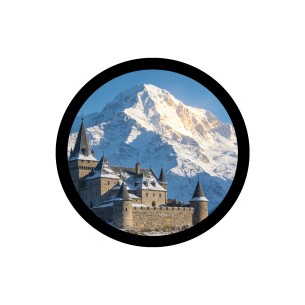 Wyświetlacz dotykowy HDMI 7" 1080x1080 IPS okrągły - Waveshare 33686