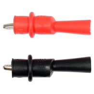 Close-up of crocodile clips