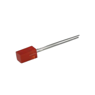 L-1553IDT - 5 x 5 mm Red LED, THT, 5-10 mcd, 140°