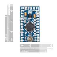 Module with ATmega328P 3.3V microcontroller compatible with Arduino Pro Mini