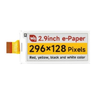 Wyświetlacz e-Paper 2.9" 296x128 SPI (G) - Waveshare 29236