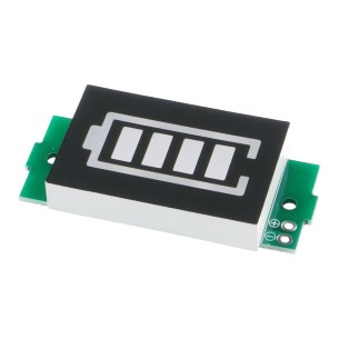 1S-8S Lithium Battery Charge Indicator with Blue LED Display - BatteryIndicator-B