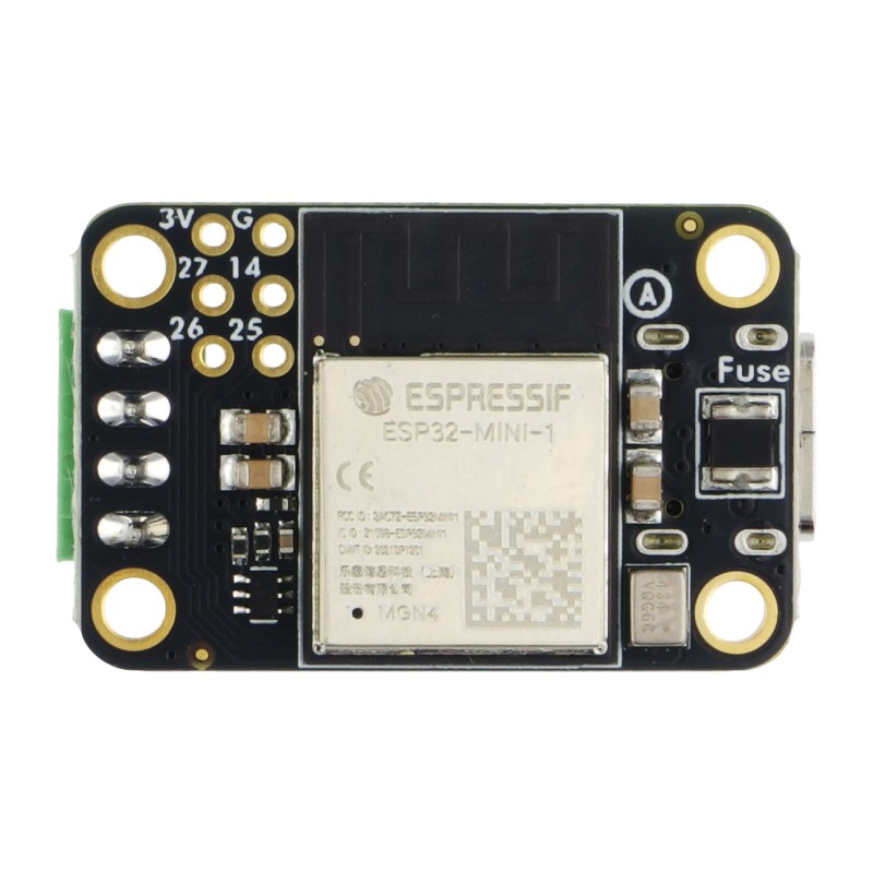 Mini Sparkle Motion - міні-контролер світлодіодів з модулем ESP32-MINI-1