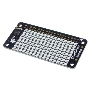 CharliePlex LED Matrix Bonnet - 8x16 LED matrix module (red)