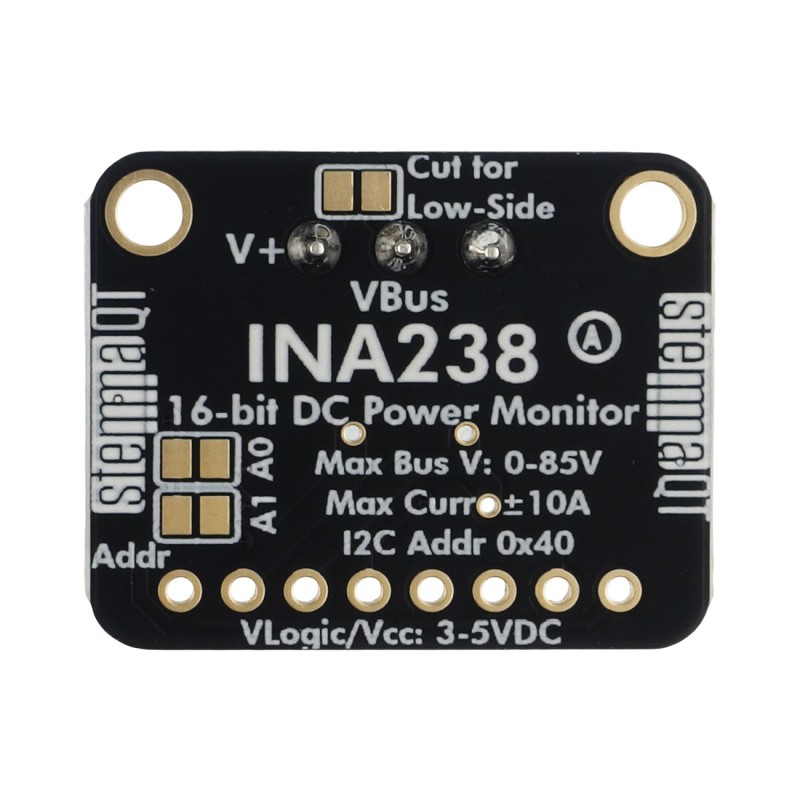 STEMMA QT INA238 Монітор постійного струму/напруги - Модуль моніторингу живлення INA238
