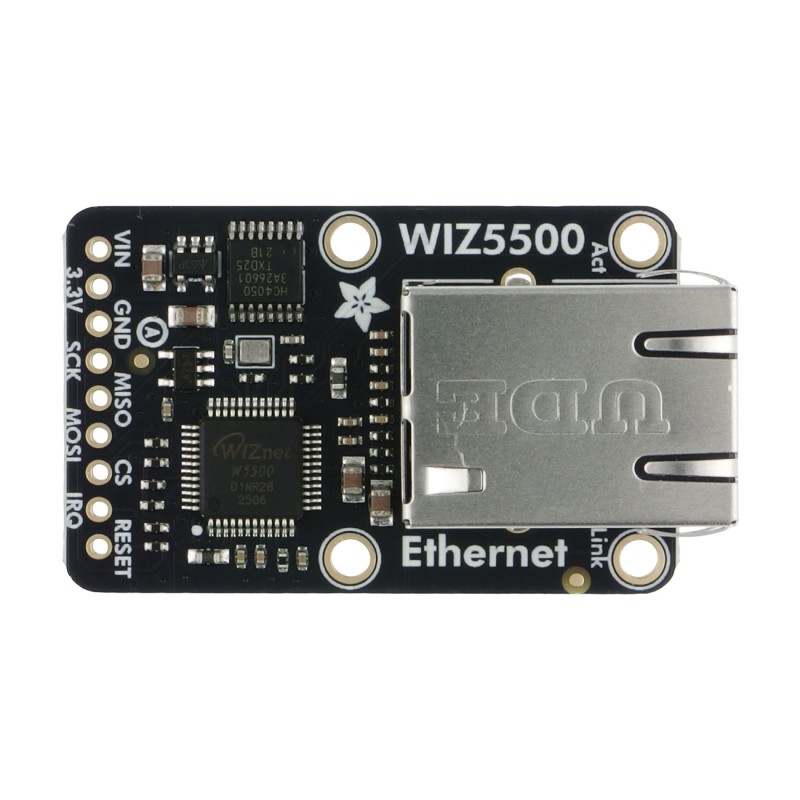 Співпроцесор Ethernet Wiz5500 - модуль Ethernet з мікросхемою W5500