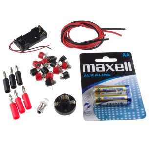 Basic Components Kit for Technology Classes (Grades 4-6) + Batteries