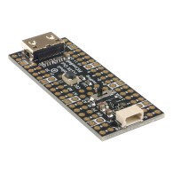 Angled view from the mini HDMI side