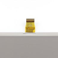 Close-up of the FPC ribbon cable