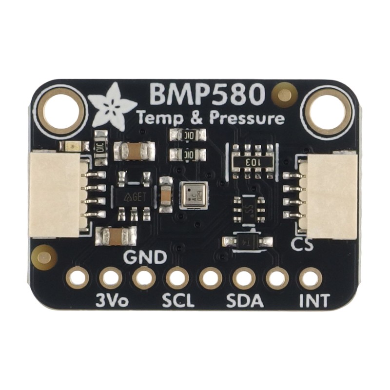 Модуль датчика STEMMA QT BMP580 с интерфейсами I2C или SPI — модуль с датчиком температуры и давления BMP580.