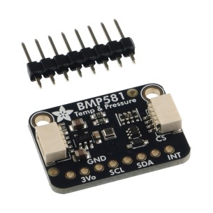 STEMMA QT BMP581 I2C or SPI Sensor - module with BMP581 temperature and pressure sensor
