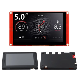 CrowPanel 5.0"-HMI - HMI display with ESP32-S3 module (with case)