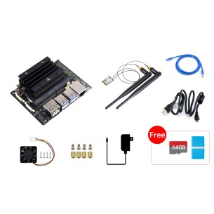 JETSON-NANO-DEV-KIT-A-EU Development Kit with NVIDIA Jetson Nano Module – Waveshare 21813
