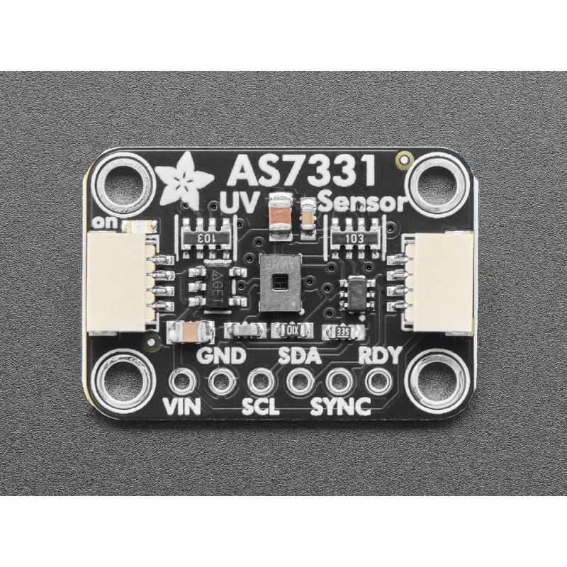 STEMMA QT AS7331 УФ/UVA/UVB/UVC датчик - модуль з УФ-датчиком AS7331