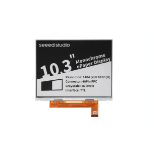10.3 Monochrome eInk - wyświetlacz monochromatyczny ePaper 10.3" 1404x1872 - Seeed Studio 100071485