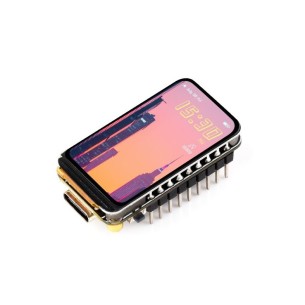 Płytka rozwojowa ESP32-S3 z wyświetlaczem IPS 1.47″ 172 × 320 px, WiFi 2.4 GHz, BLE 5 (z goldpinami) - Waveshare 31031