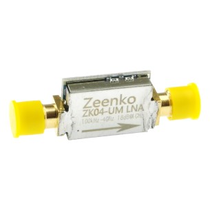 Low-noise RF amplifier 100 kHz – 4 GHz ZK04-UM Zeenko UM Series, USB-C