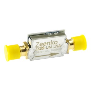 Low-noise RF amplifier 100 kHz – 10 GHz ZK09-UM Zeenko UM Series, USB-C