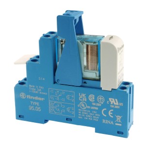 Finder 48.61.7.024.0050SPA - relay interface module 24VDC 16A