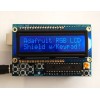 RGB LCD Shield Kit w/ 16x2 Character Display - Only 2 pins used! - NEGATIVE DISPLAY