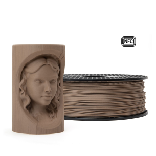 Prusament Woodfill Pastel Brown 1 kg (NFC), filament 1,75 mm