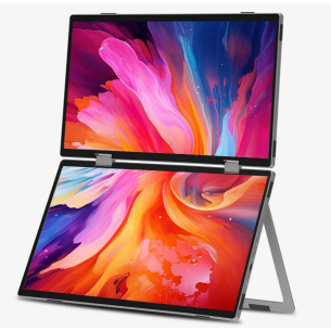 CrowView Yoga 15.6" Dual Screen - przenośny monitor z dwoma ekranami 15.6" IPS Full HD