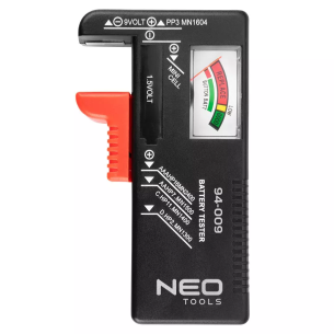 Tester baterii 1,5V/9V - Neo Tools 94-009
