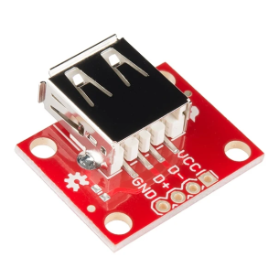 Moduł USB typu A żeński - SparkFun BOB-12700