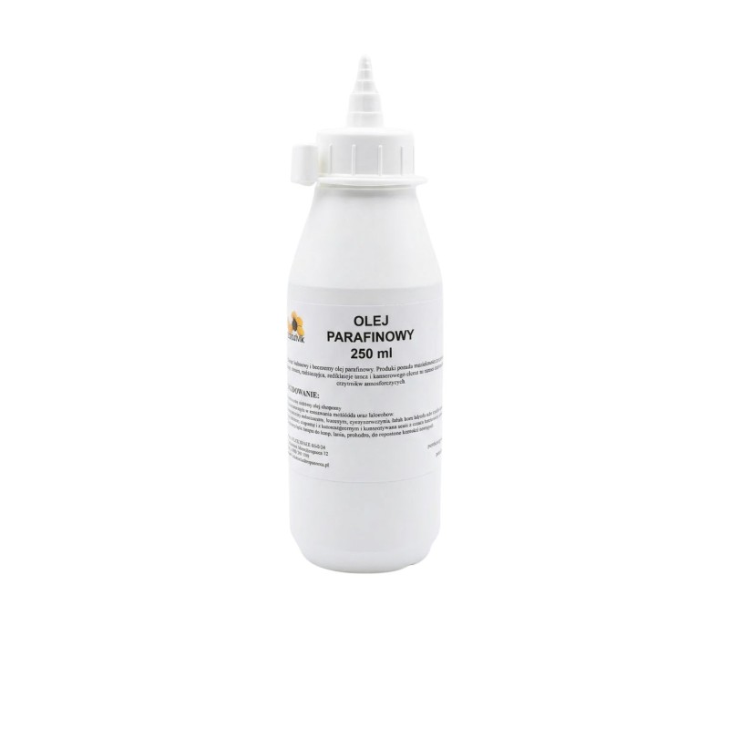 Olej parafinowy 250ml, plastikowa butelka