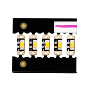 Set of 5 LED Sequins Rose Pink - Adafruit 1792