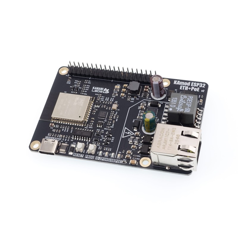 KAmodESP32 ETH+POE - плата ESP32 WiFi Bluetooth Ethernet PoE