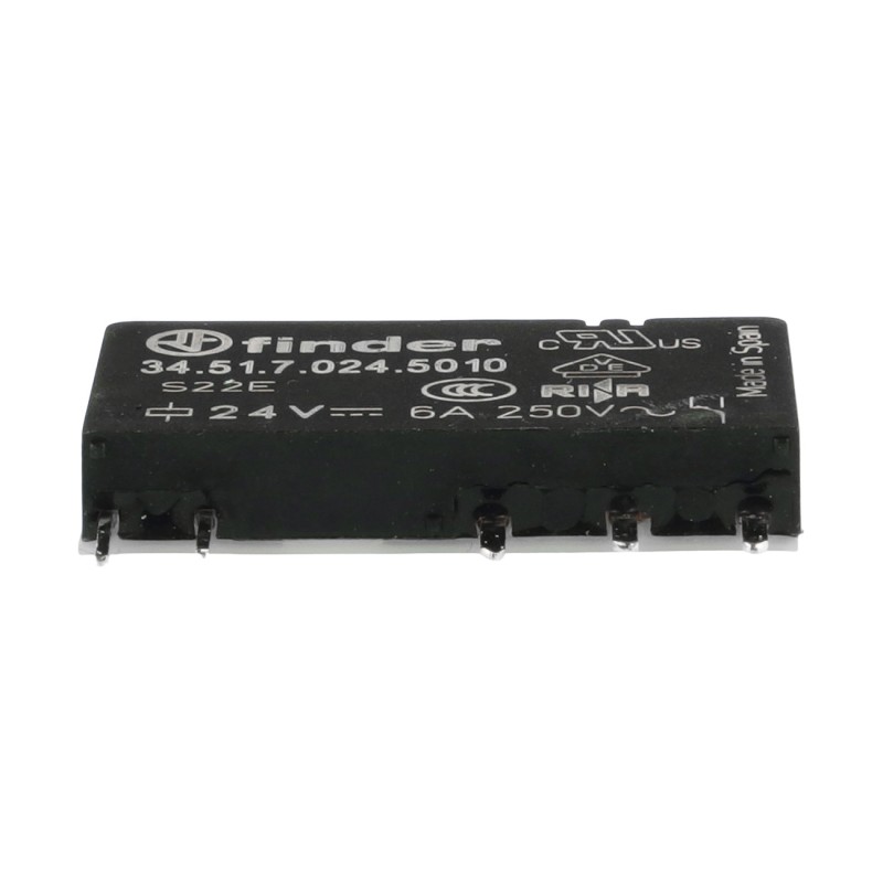 Реле 24VDC 6A 1P - Finder 34.51.7.024.5010