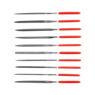 Zestaw pilników iglaków 3 x 140 mm, 10 szt. - Yato YT-6163