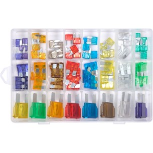 Mini / standard / maxi fuse set 88 pcs - Yato YT-83147