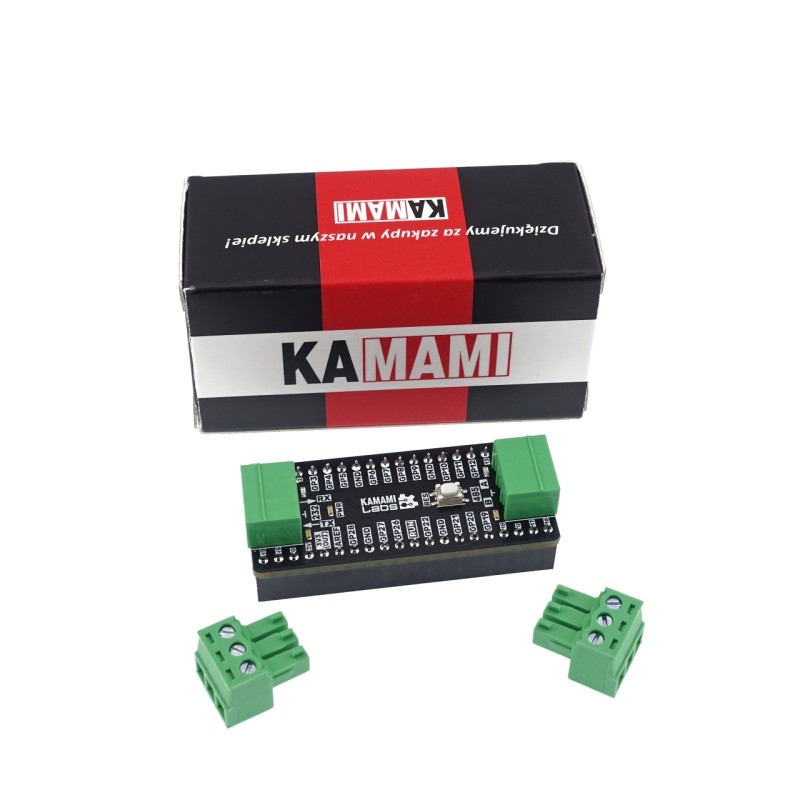 KAmodRPi Pico RS485/RS232 - модуль RS485/RS232 для Raspberry Pi Pico