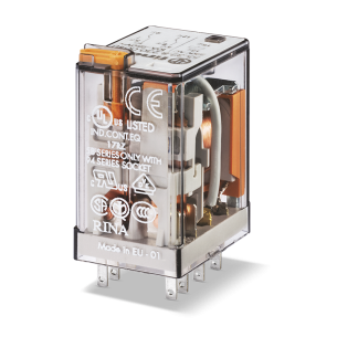 Finder 55.32.8.230.0040 - electromagnetic relay 230V 10A 2xCO plug-in