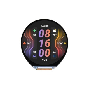 ESP32-S3 1.46" LCD 412x412 WiFi BLE IMU + Widened Protective Glass - Waveshare 33837