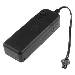 Battery power supply for EL-Wire (JST connector) with a clip