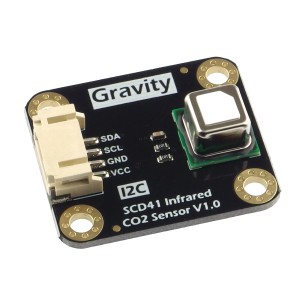 Gravity: I2C SCD41 Infrared CO2 Sensor - moduł z czujnikiem CO2, temperatury i wilgotności