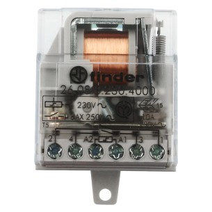 Finder 26.08.8.230.4000 - przekaźnik impulsowy bistabilny 2Z, 10A, 230V AC