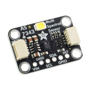 STEMMA QT AS7343 14-Channel Light/Color Sensor - moduł z czujnikiem światła/koloru AS7343