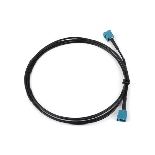 Fakra Z-Coded Dual Female Cable 2m - przewód koncentryczny RG174 - Waveshare 33899