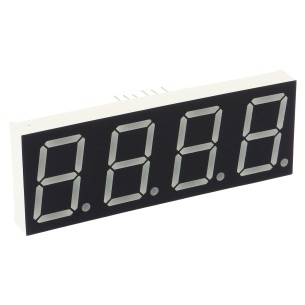 8041BS – 4-cyfrowy wyświetlacz 7-segmentowy LED 0,80" czerwony, wspólna anoda