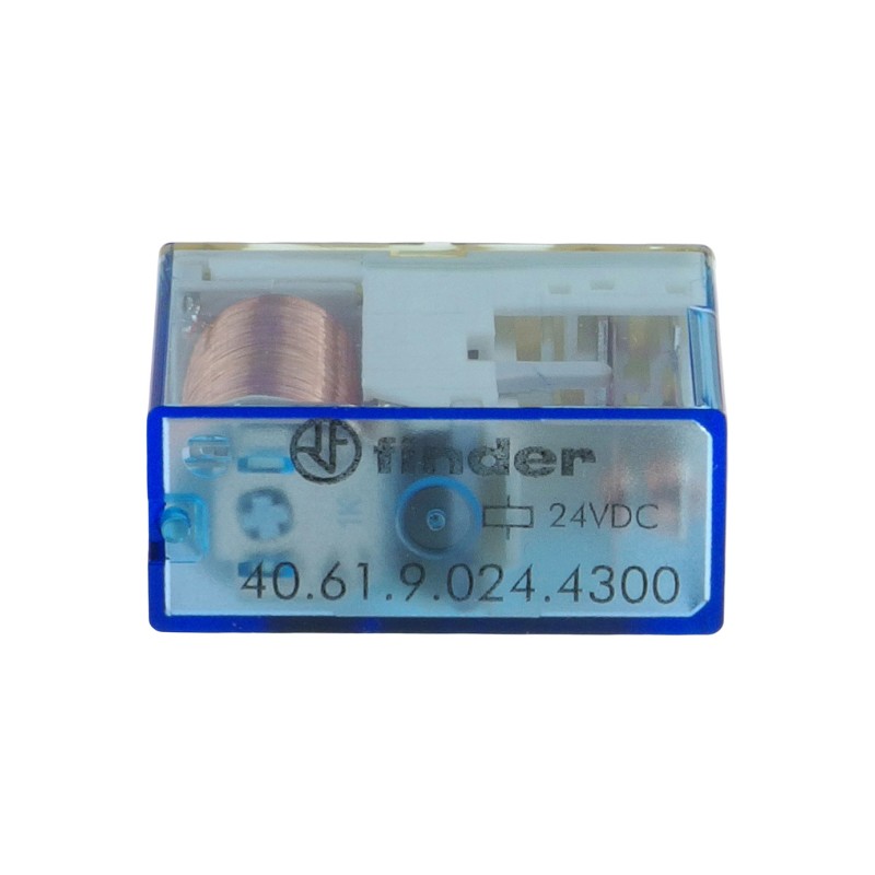 Миниатюрное реле 24 В 16 А Н/Д для печатной платы - Finder 40.61.9.024.4300